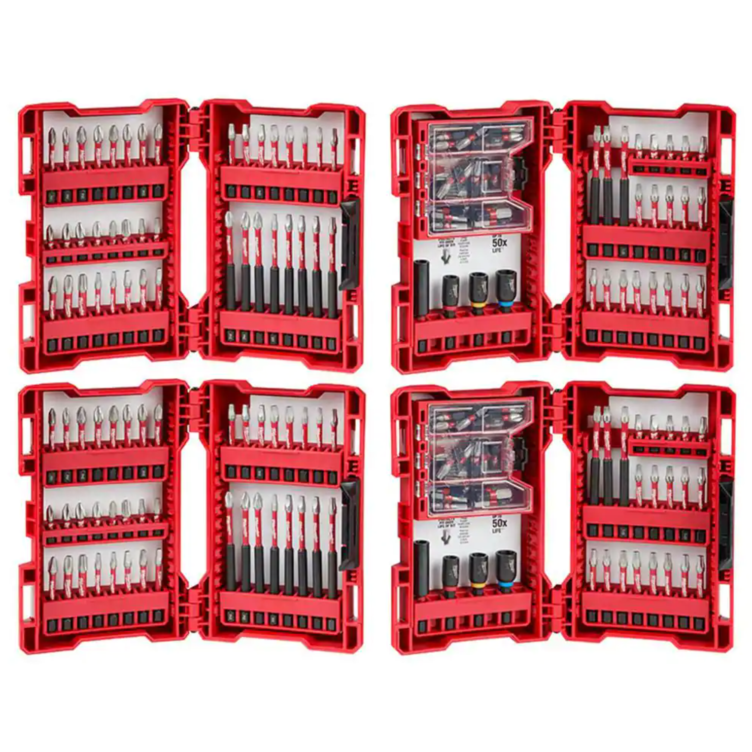 Milwaukee 48-32-4083-48-32-4083 SHOCKWAVE Impact Duty Alloy Steel Drill and Screw Driver Bit Set (200-Piece)