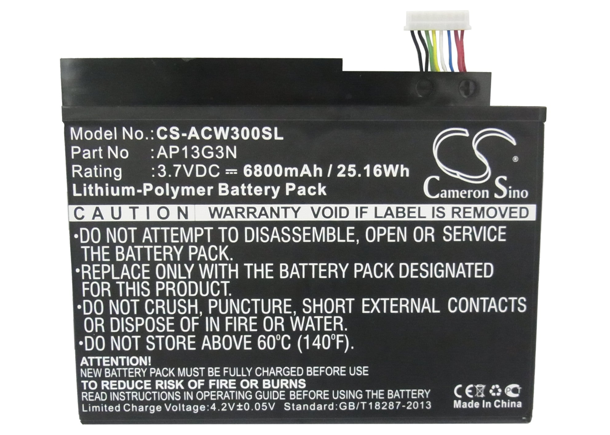 Acer Iconia Tab W3 Iconia Tab W3810 ZEIV4 Replacement Battery BatteryClerkcom Tablet