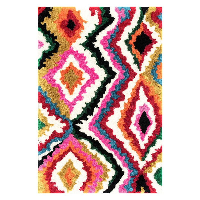 nuLOOM Carnival Abbey Shaggy Area Rug