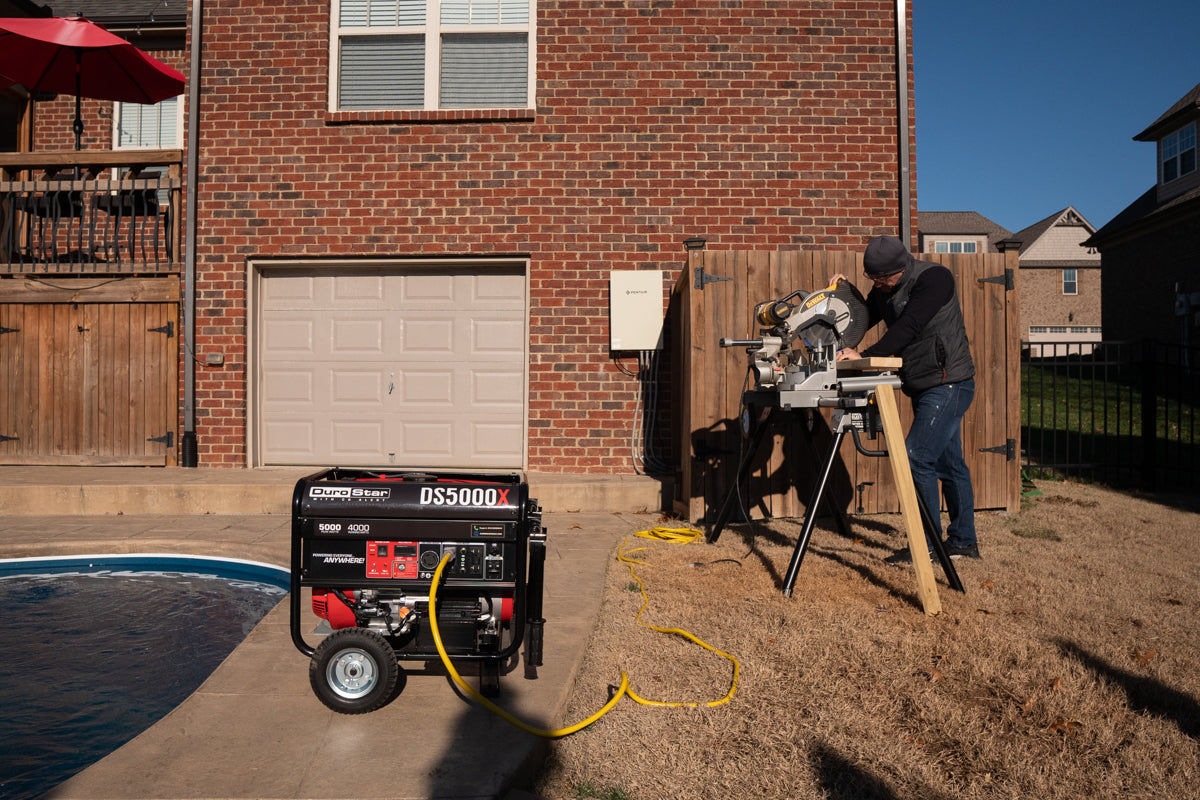 5,000 Watt Gasoline Portable Generator w/ CO Alert