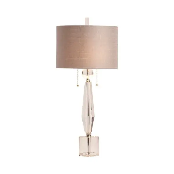 Astaire Crystal Table Lamp - 14x14x31.5