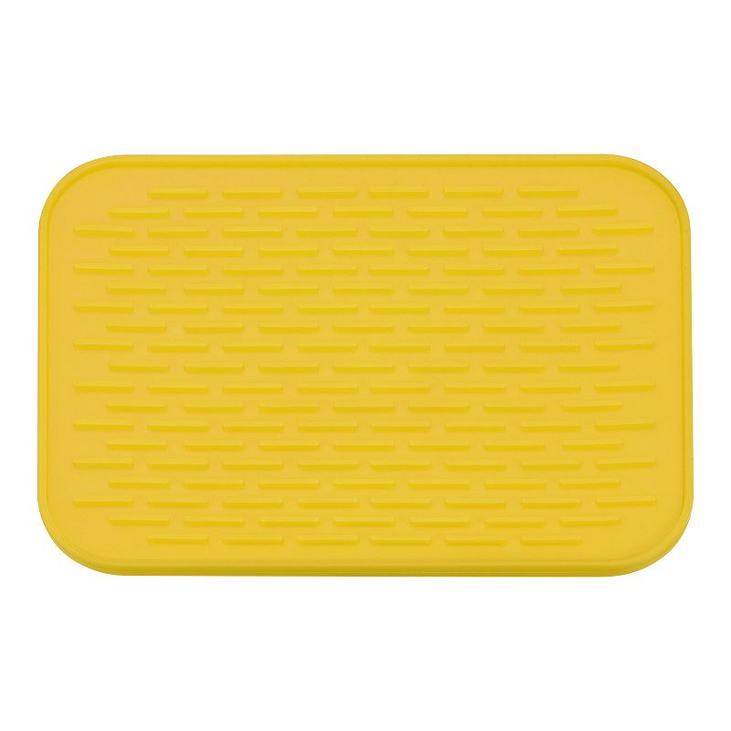 8.5 x 6 Sink Drain Pad Silicone Dish Drying Mat