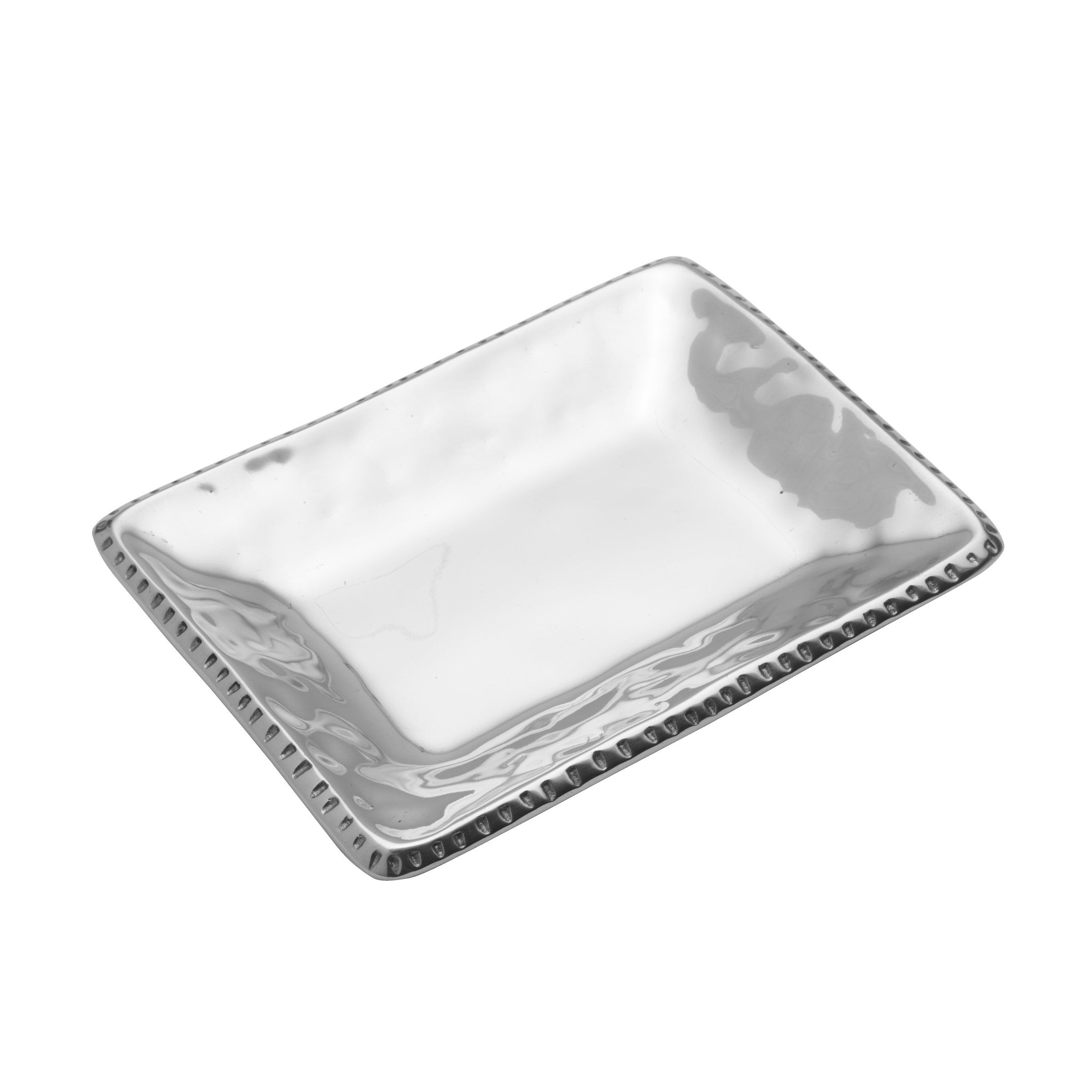 Wilton Armetale River Rock Trinket Tray