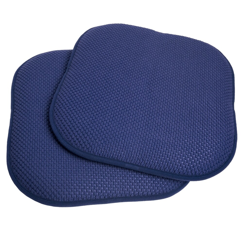 Memory Foam Chair Pad/Seat Cushion with Non Slip Backing (16\