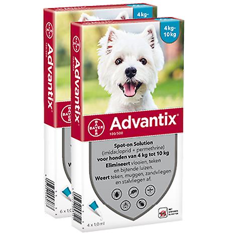 Advantix 100 hond (4 - 10 kg) - 4 pip