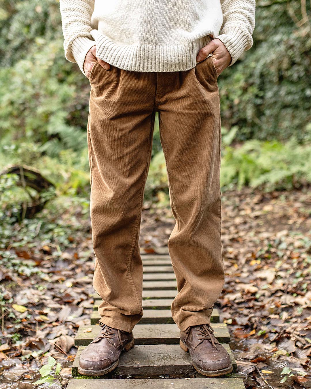 Adventurer Cord Trouser - Coconut