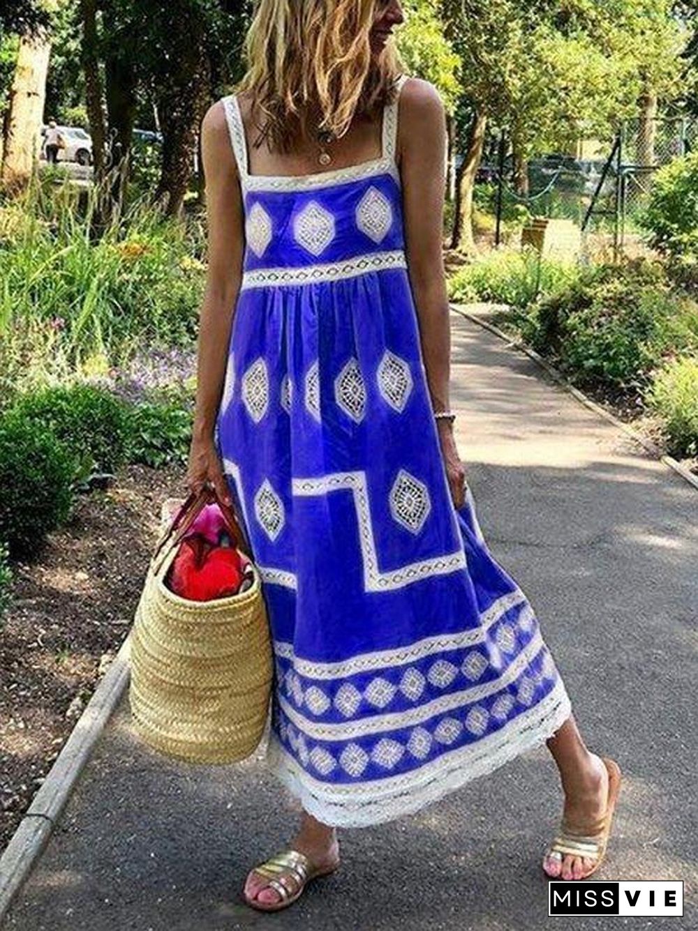 Bohemian Loose Casual Large Size Dress