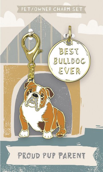 Primitives By Kathy Bulldog Charm， 2 count