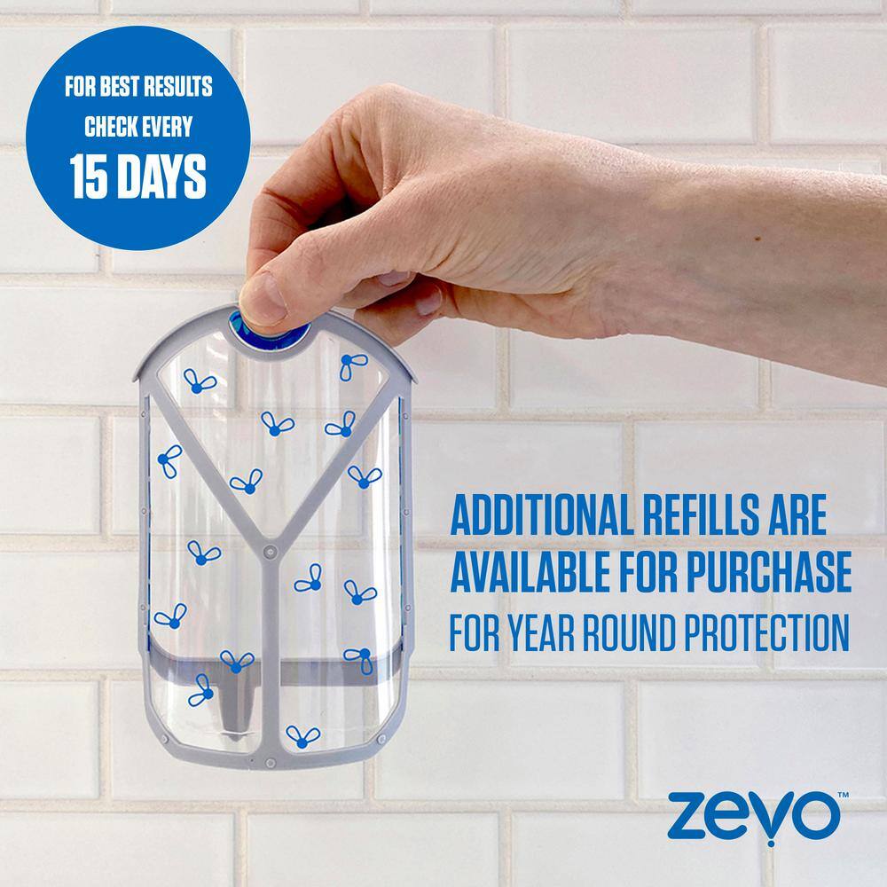 ZEVO Indoor Flying Insect Trap Refill Cartridges (2 Refill Cartridges) 83535452