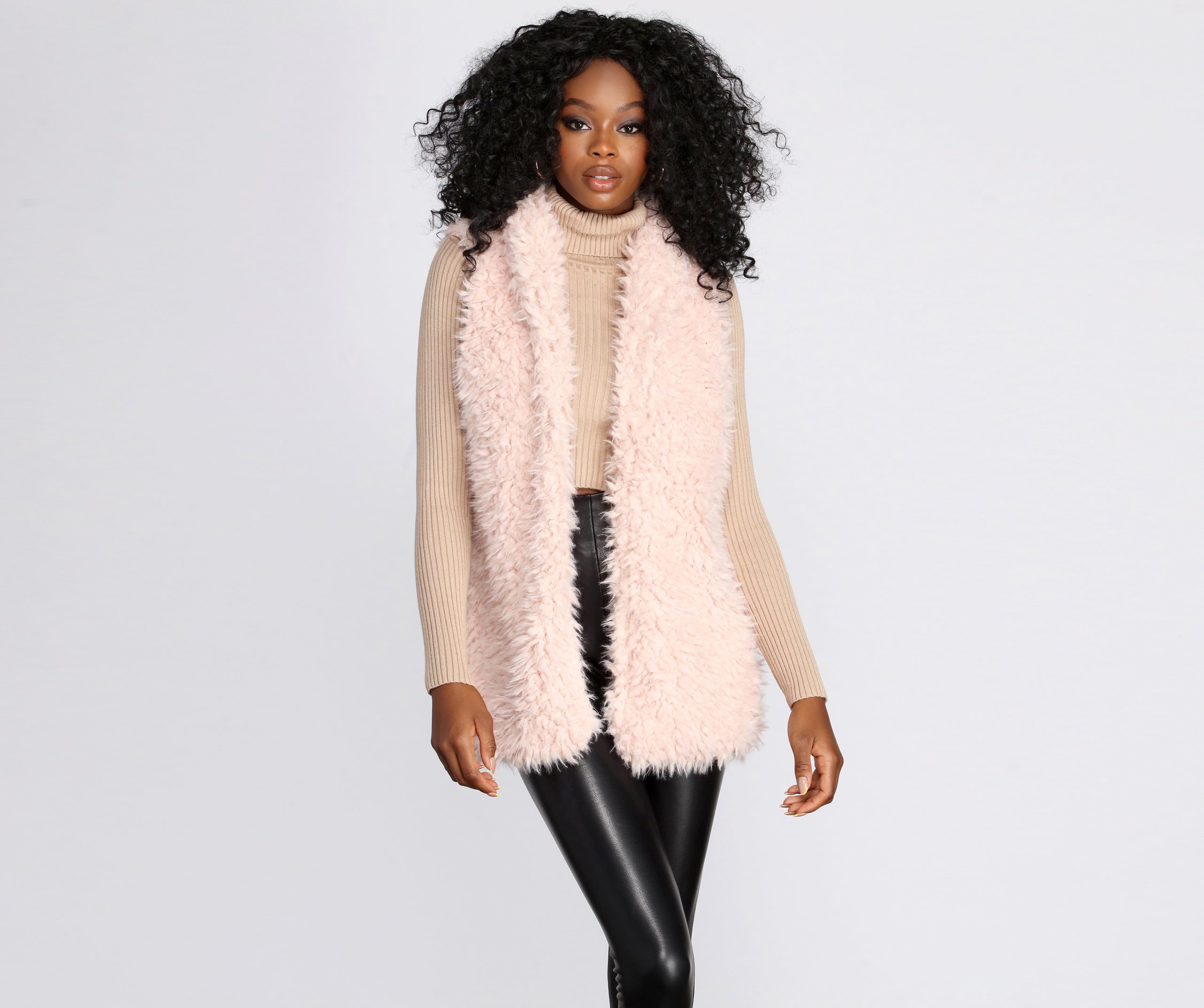 Feelin' Frisky Faux Fur Vest