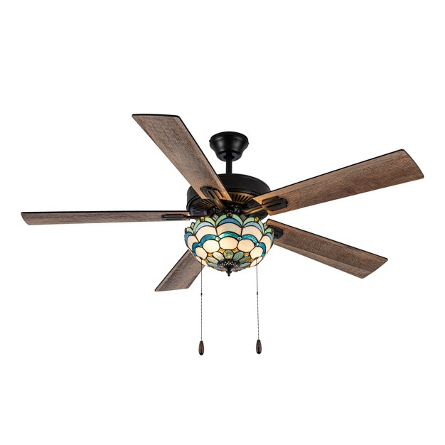 Suki 5 Blade Remote Controlled Lighted Ceiling Fan River Of Goods