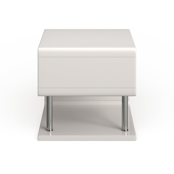 1-shelf High Gloss Side Table