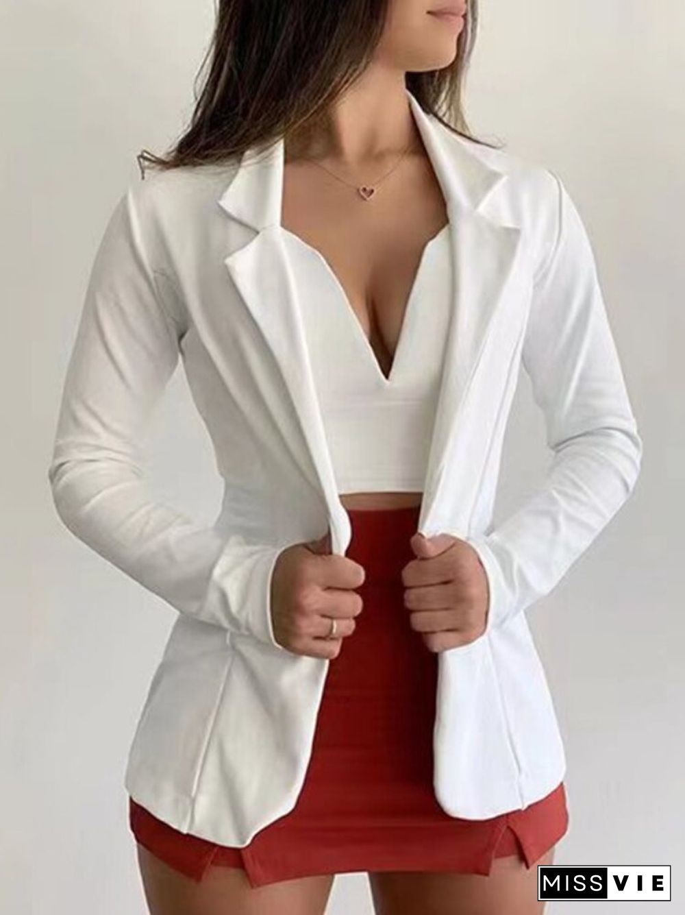 New Spring And Autumn Long Sleeve Multi-color Slim Small Suit Ladies Cardigan Jacket Office Coat Woman Jacket Blazer Women