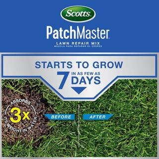 Scotts PatchMaster 4.75 lbs. Lawn Repair Mix Sun + Shade Mix Combination Grass Seed Fertilizer and Mulch 14905-1