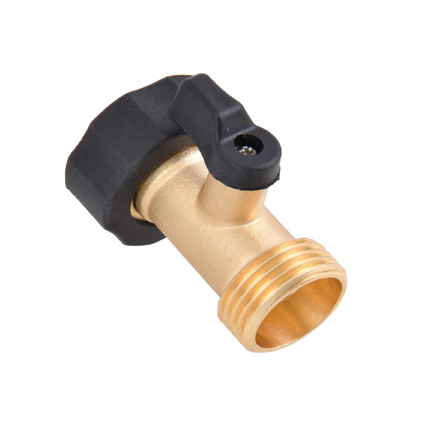 Ace 3/4 in. Brass Threaded Male/Female Hose Shut-off Valve