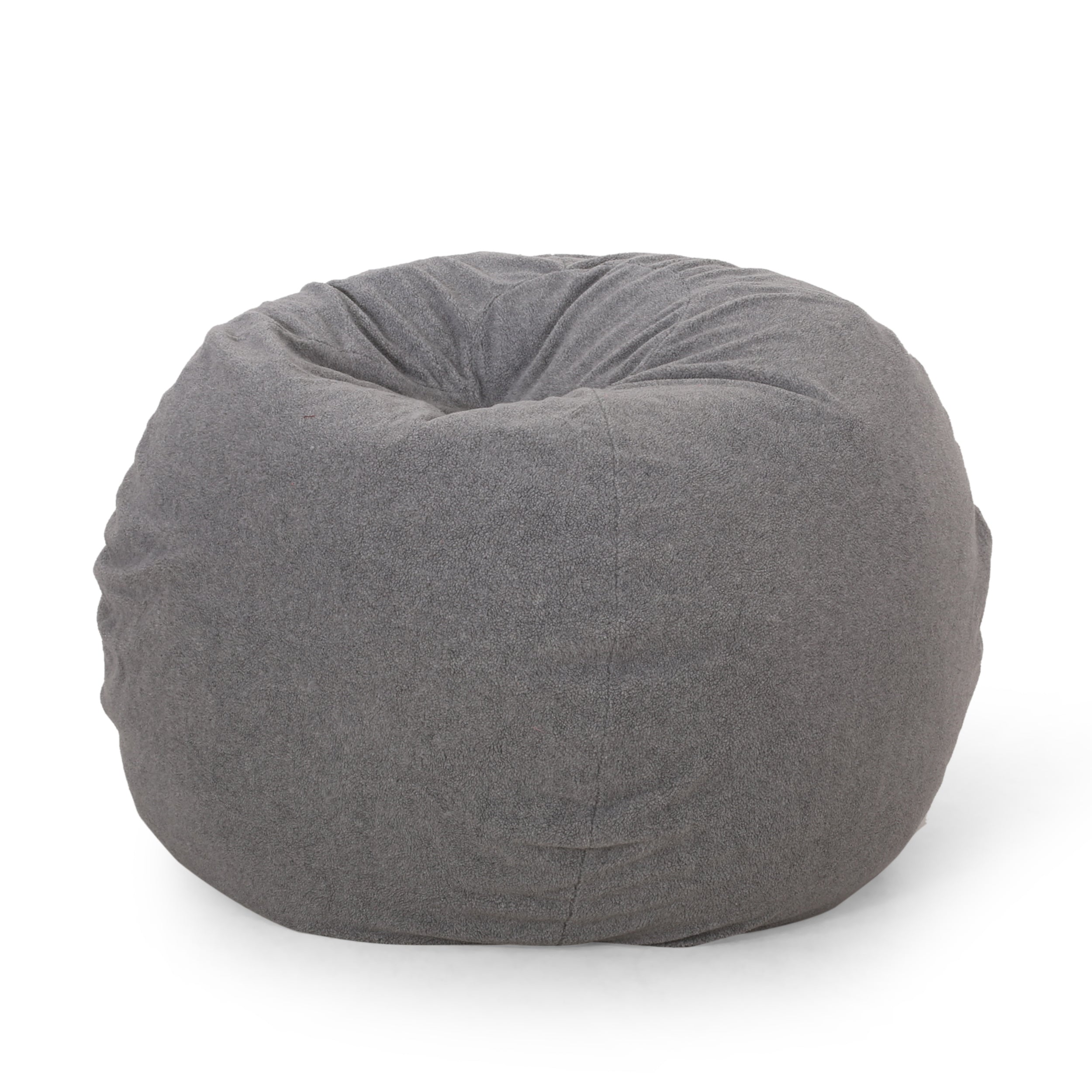 Achille Modern Shearling 5 Foot Bean Bag