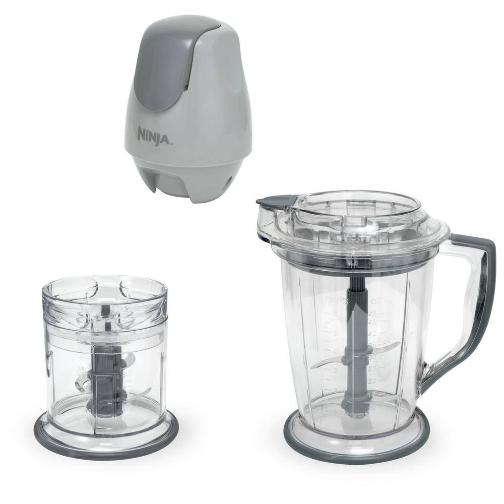 NINJA Master Prep 48 oz. Single Speed Gray Professional Blender (QB900B) QB900B