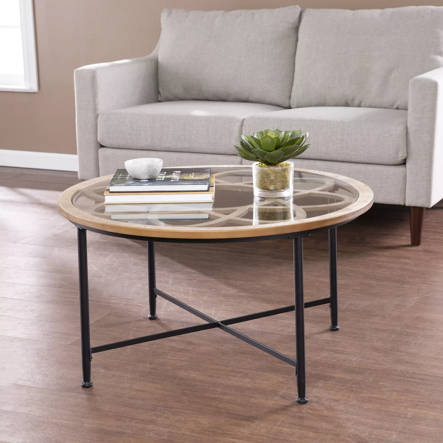 Southern Enterprises Melvinah Coffee Table