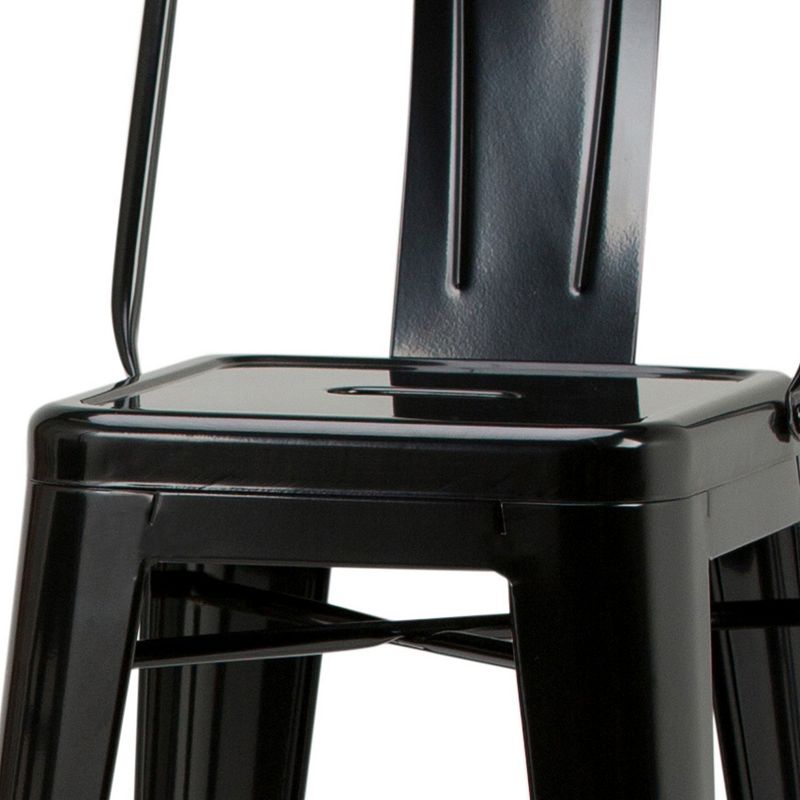 Simpli Home Rayne Bar Stool 4-piece Set