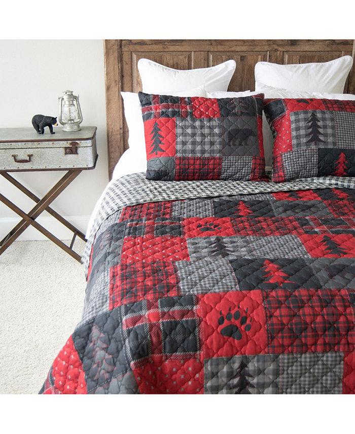 American Heritage Textiles Red Forest Quilt Collection