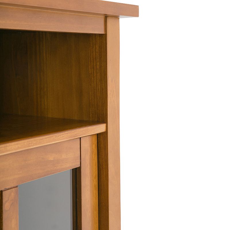 Simpli Home Warm Shaker Storage and Entertainment Cabinet