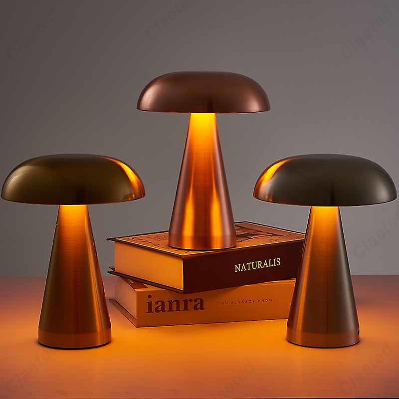 Led Table Lamps Touch Dimming Rechargeable Restaurant Bedside Decor Dimmable Bedroom Decoration Nightlights