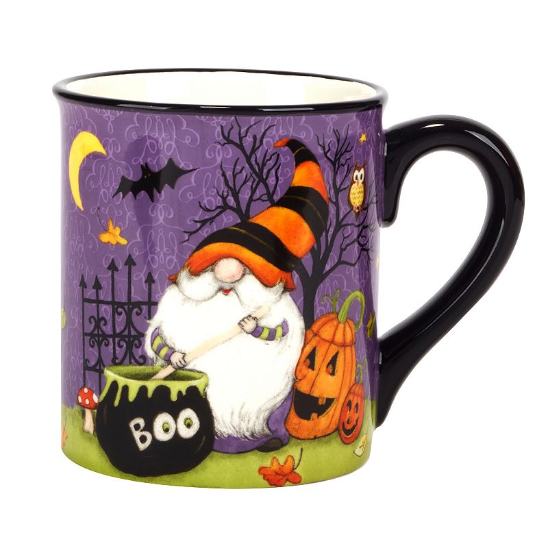 Certified International Halloween Gnomes 4-pc. Mug Set