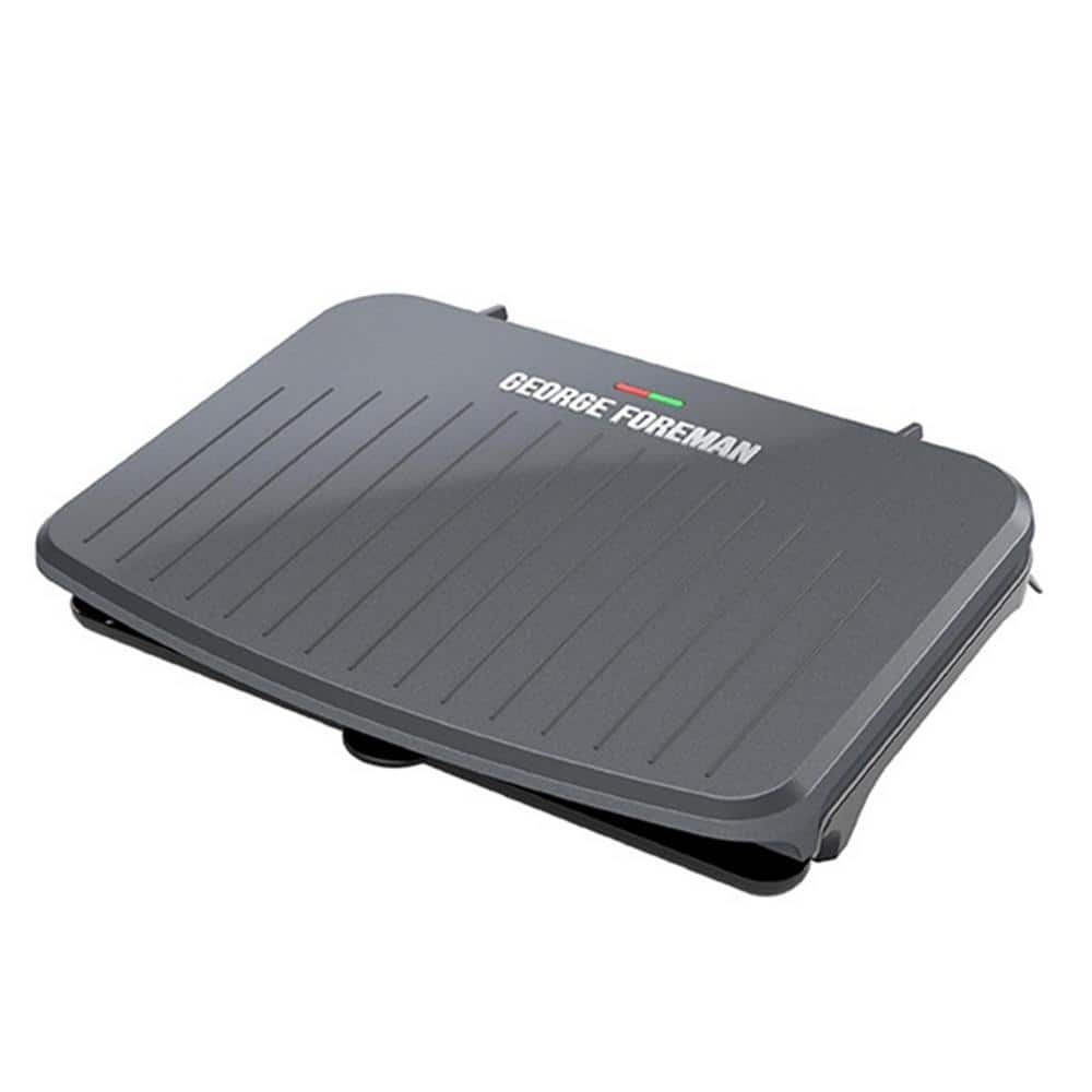 George Foreman 9 Serving Classic Plate Electric Indoor Grill and Panini Press in Gunmetal Grey 985118529M