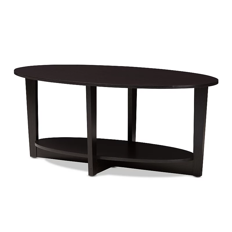 Baxton Studio Jacintha Espresso Coffee Table