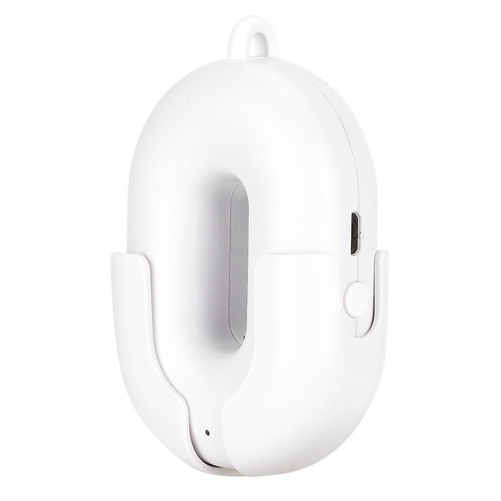 Neck Hanging Necklace Type Mini Portable Negative Ion Air Purifier Low Noise Usb Chargingwhite