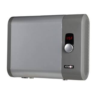 ATMOR 29kW 5.4 GPM Electric Tankless Water Heater Ideal for 3 Bedroom Home up to 6 Simultaneous Applications AT-29WH-HD