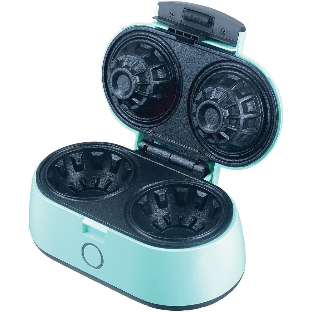 Brentwood Blue Double Waffle Bowl Maker TS-1402BL