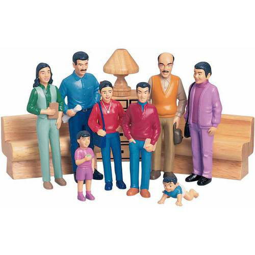 Latino Doll Family 8Pc