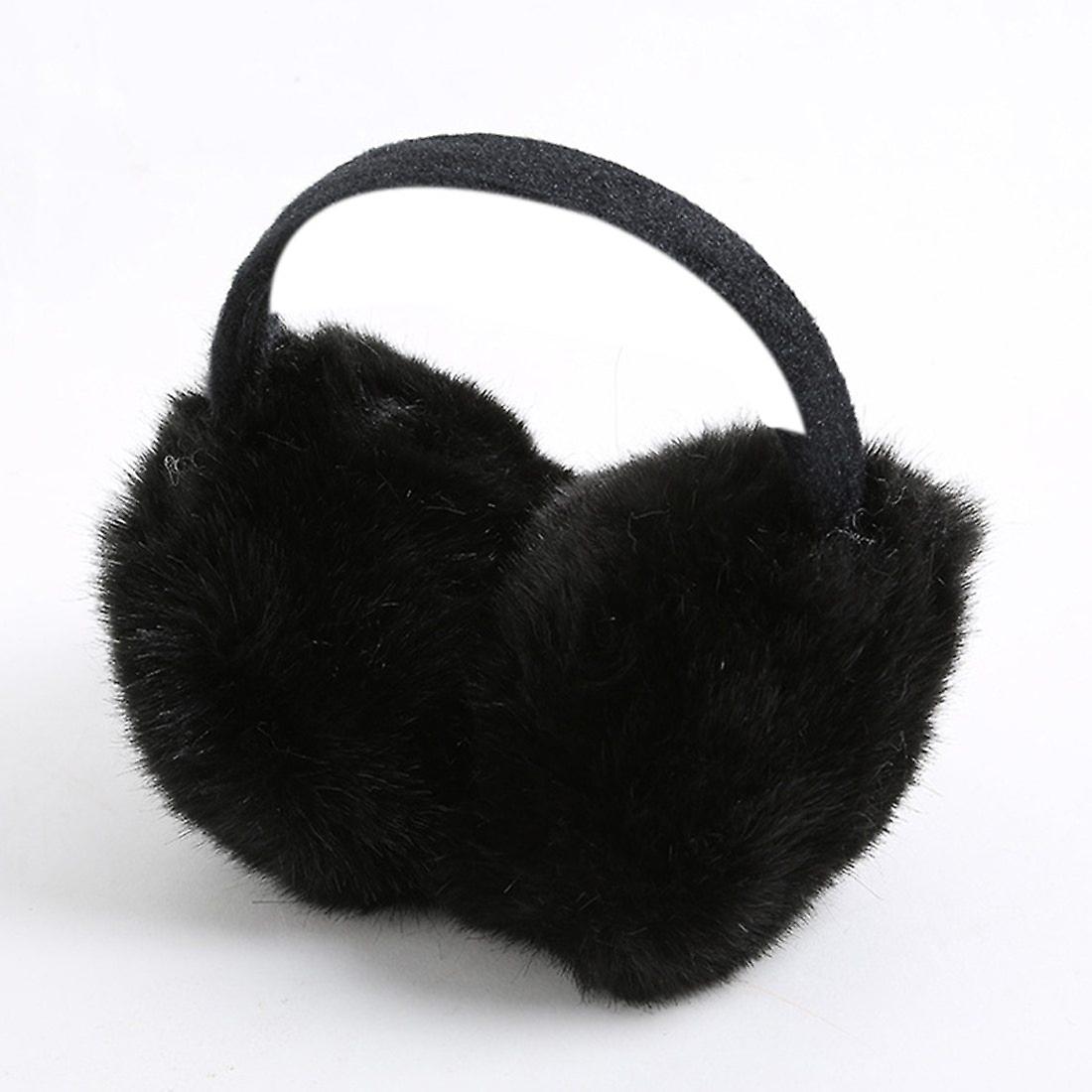 Winter Warm- Fuzzy Faux Fur， Classic Ear Muffs