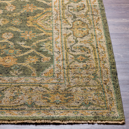 Reign NZ Border Wool Sage Rug