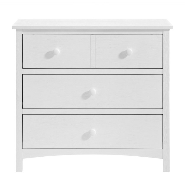 Oxford Baby Castle Hill 3 Drawer Dresser With Changing Top Barn White