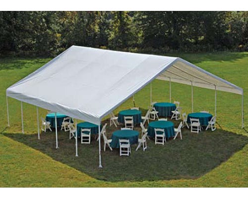 ShelterLogic 30 x 30 Ultra Max™ Canopy， White Cover - 27772