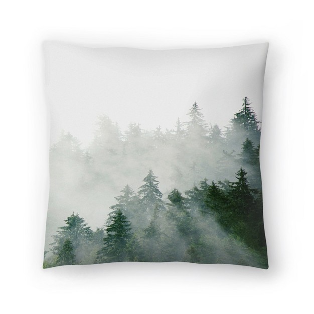 Green Scandinavian Spruce By Tanya Shumkina Throw Pillow Americanflat Botanical Landscape