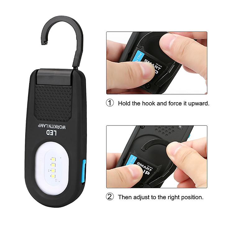 120° rotating USB charging emergency maintenance work light