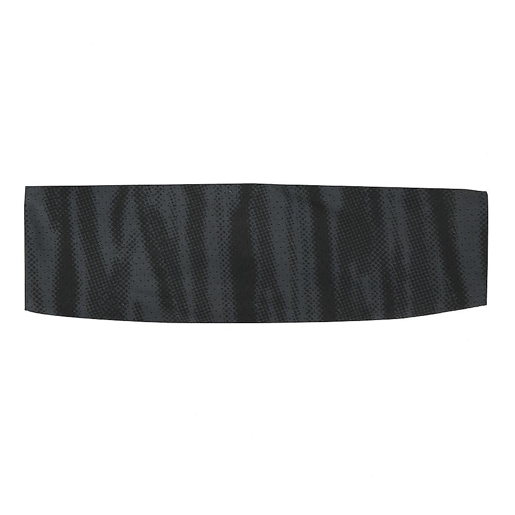 Polyester Yoga Hair Band Sweat Absorption Quick Drying Outdoor Sports Fitness Headband For Running Dancingdark Gray