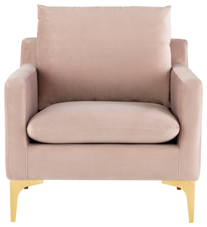 Barbe Occasional Chair   Midcentury   Armchairs And Accent Chairs   by Virgil Stanis Design  Houzz