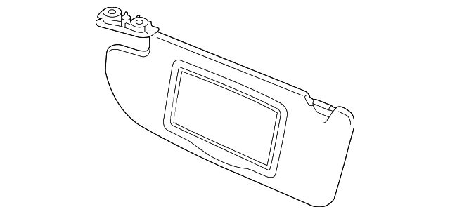 Genuine OE Volvo Sun-Visor - 39814761