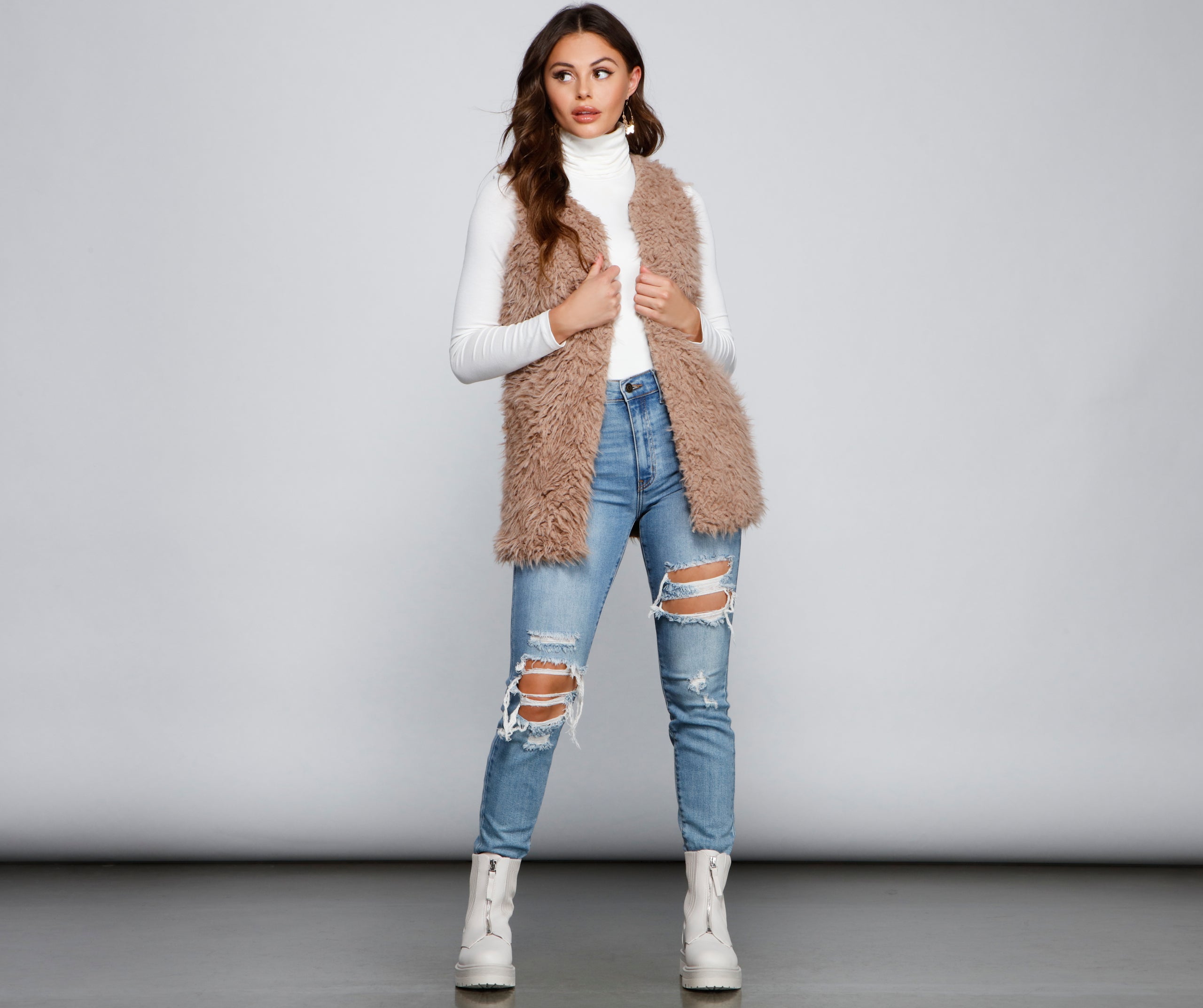 So Extra Faux Fur Vest