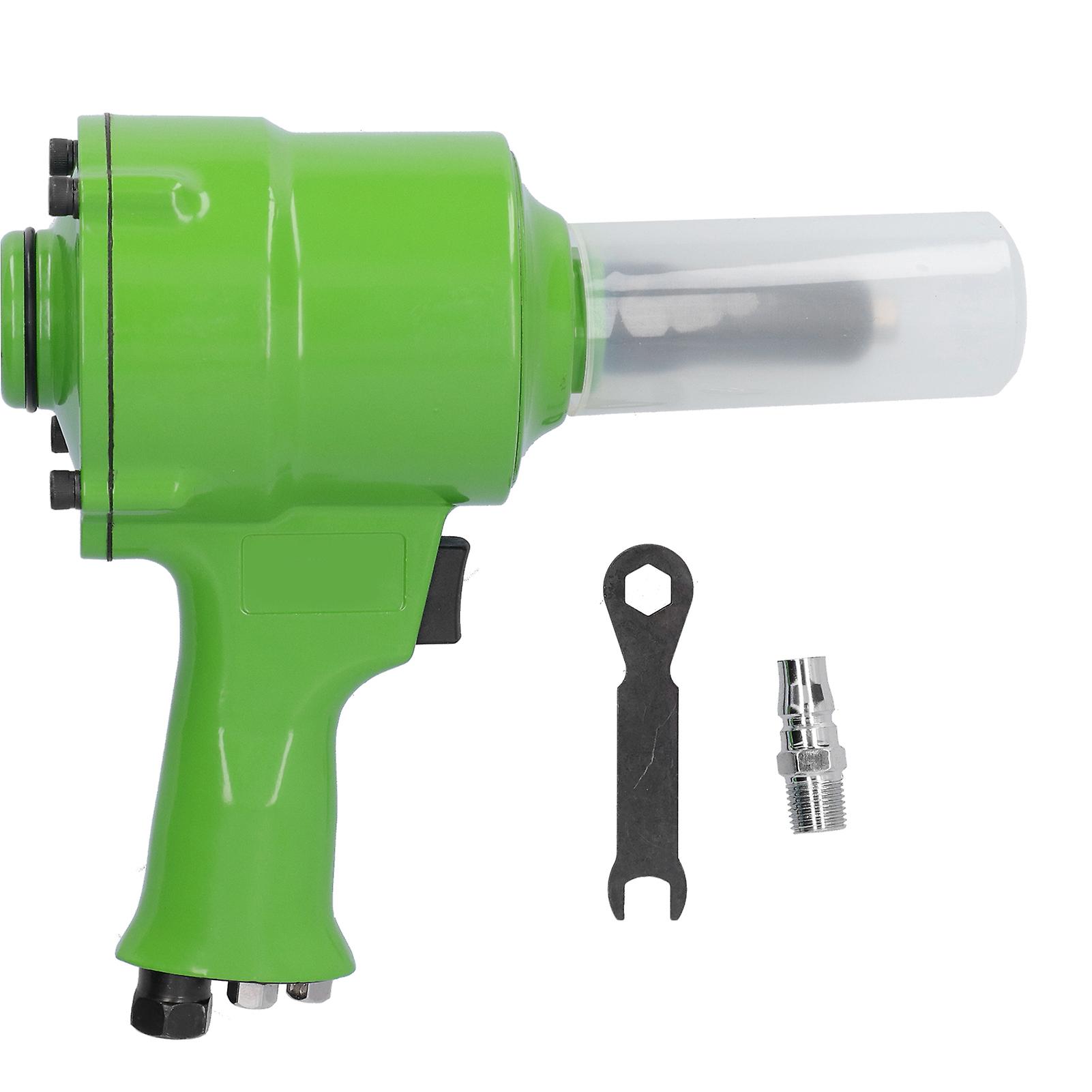 Pneumatic Nail Pulling Gun Green Air Riveting Tools Machine Set Kp-705p 2.4-4.8mmjapanese Style