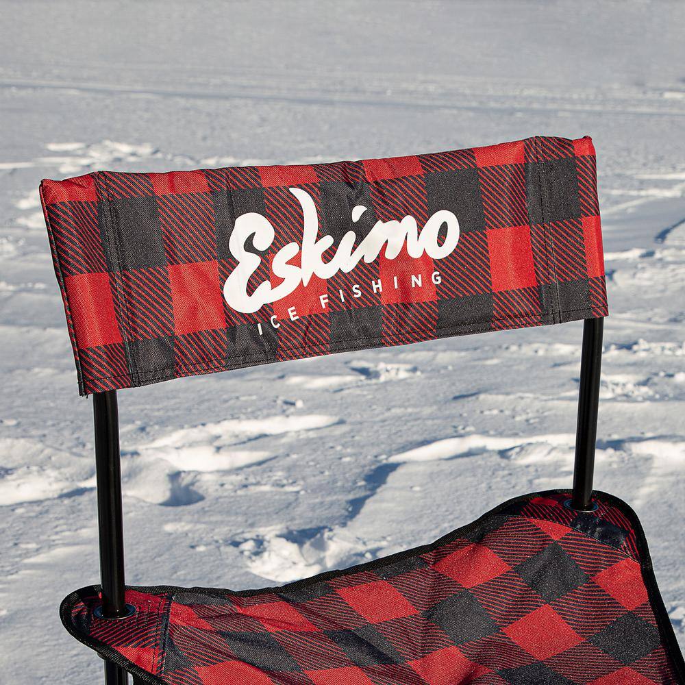 Eskimo Plaid Folding Ice Chair Portable Chairs Plaid 34789