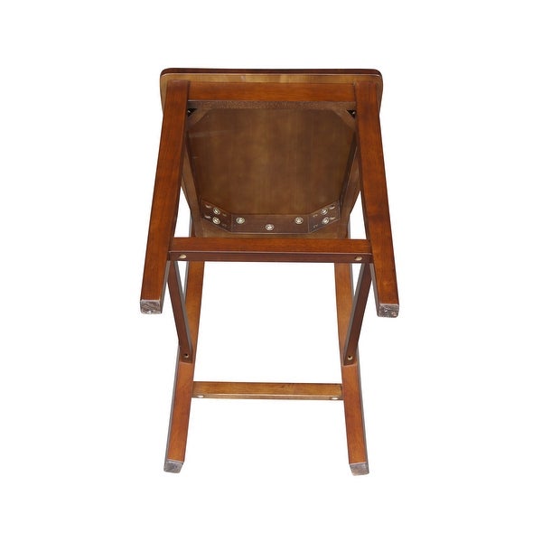 International Concepts Solid Wood Ava Stool