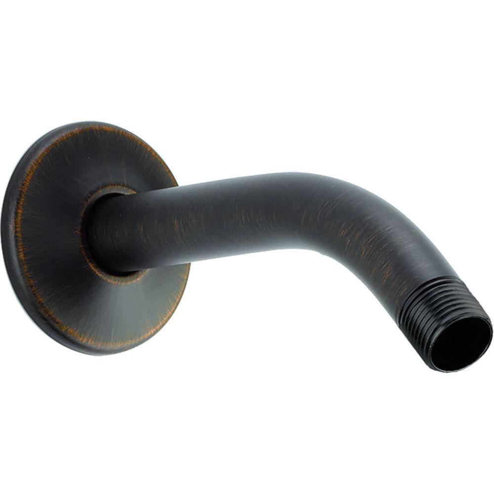 Delta 6 in. Shower Arm and Flange in Venetian Bronze U4993-RB