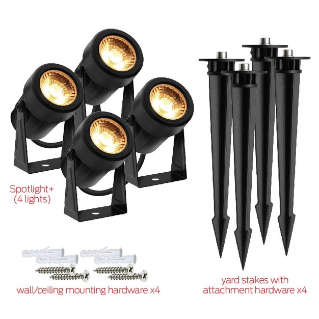 Monster 4pk Smart Spotlights