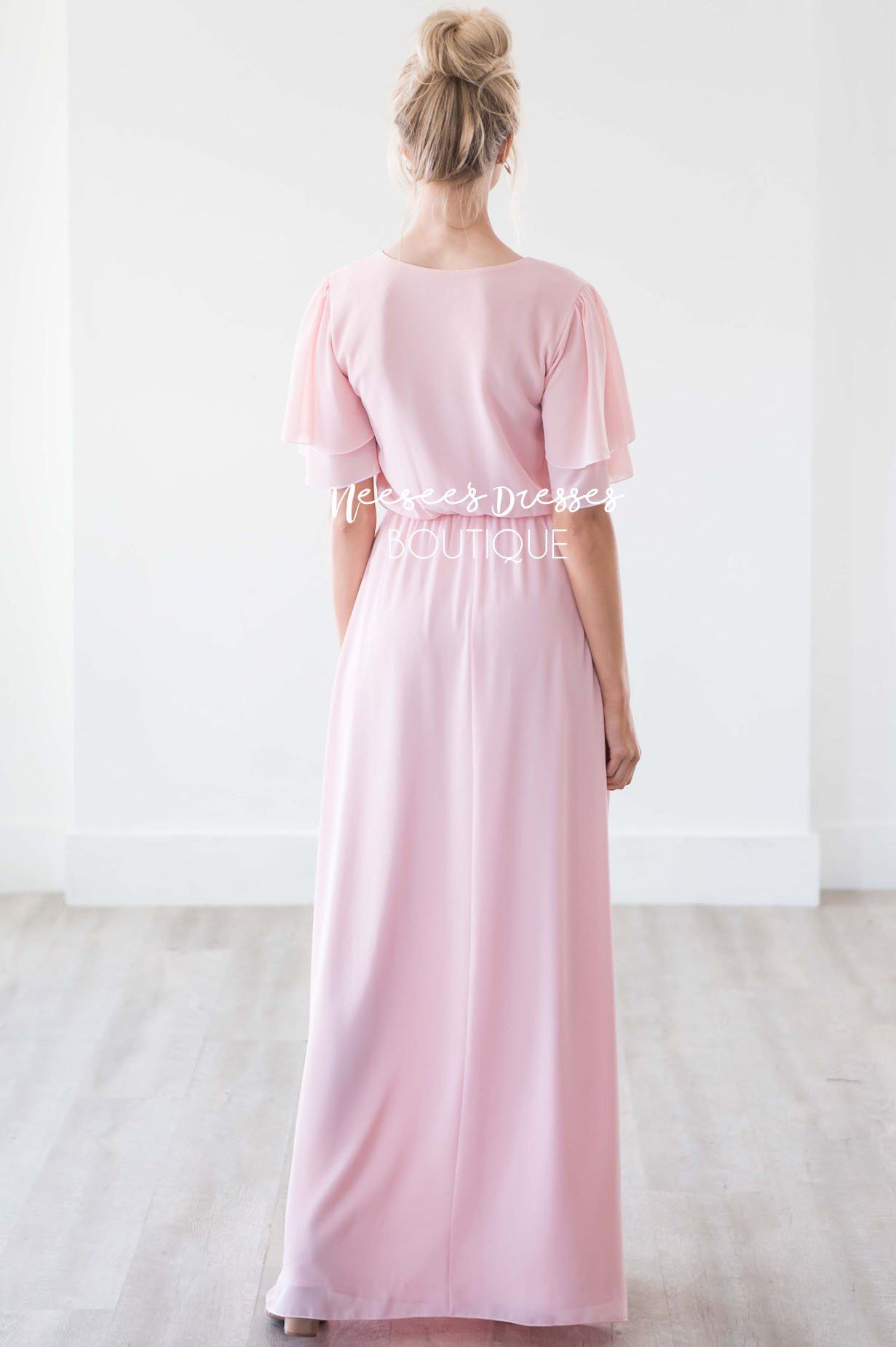 The Chloe Chiffon Maxi Dress