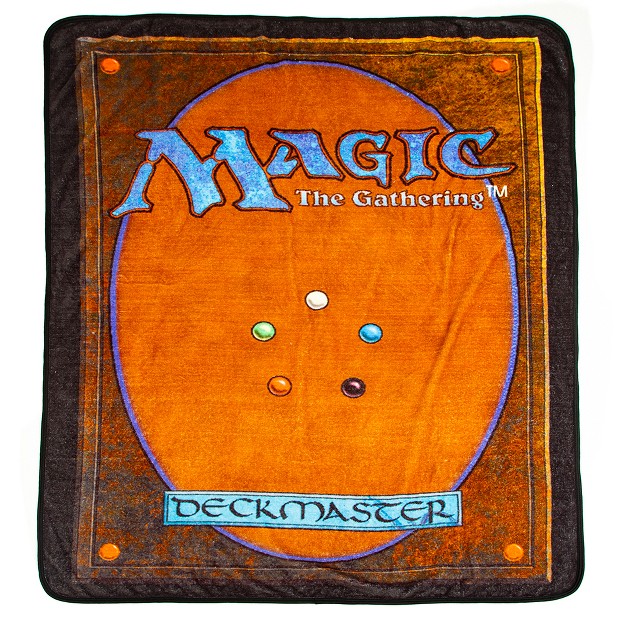 Magic The Gathering Digital Print Throw Blanket